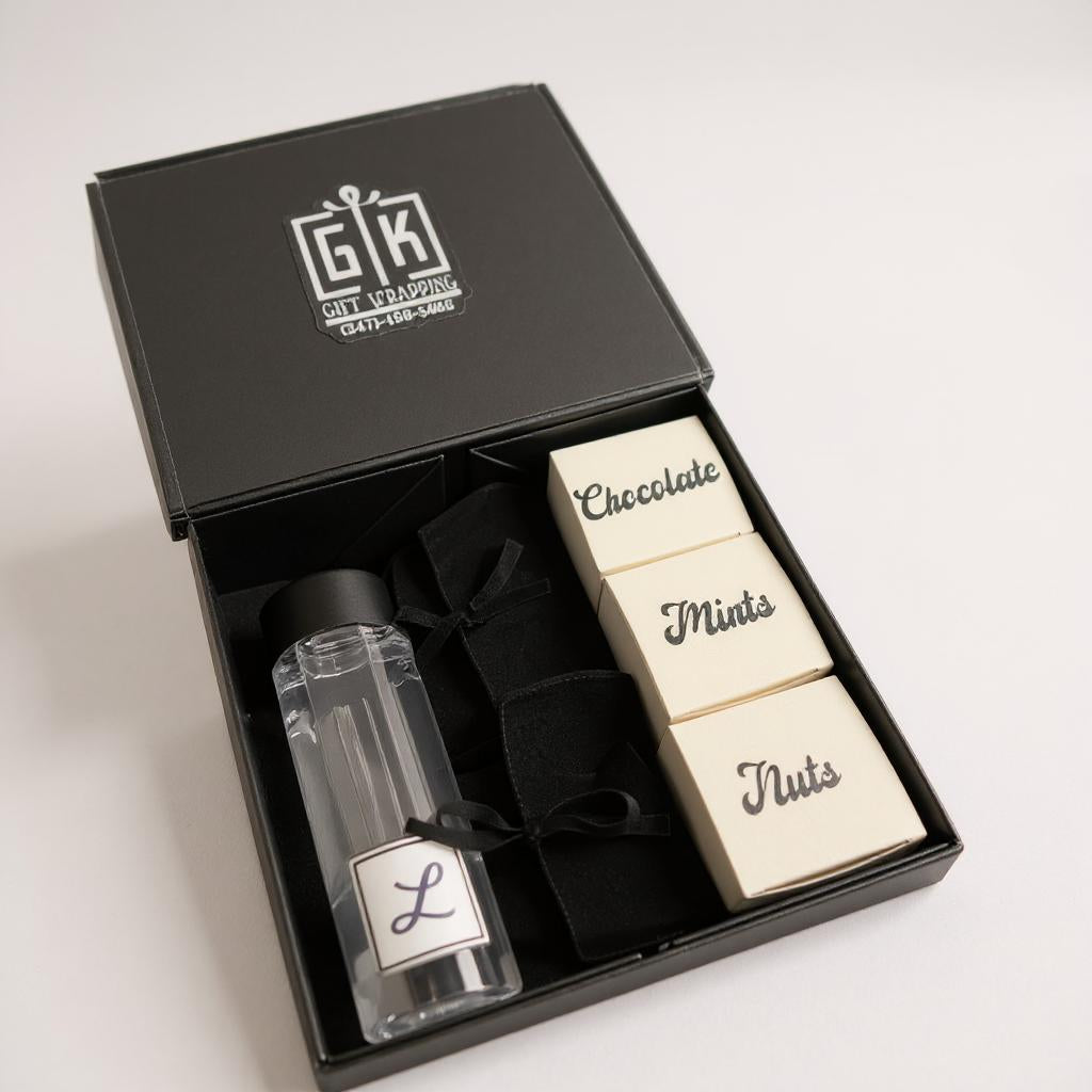 Black Magnetic Box Welcome Package