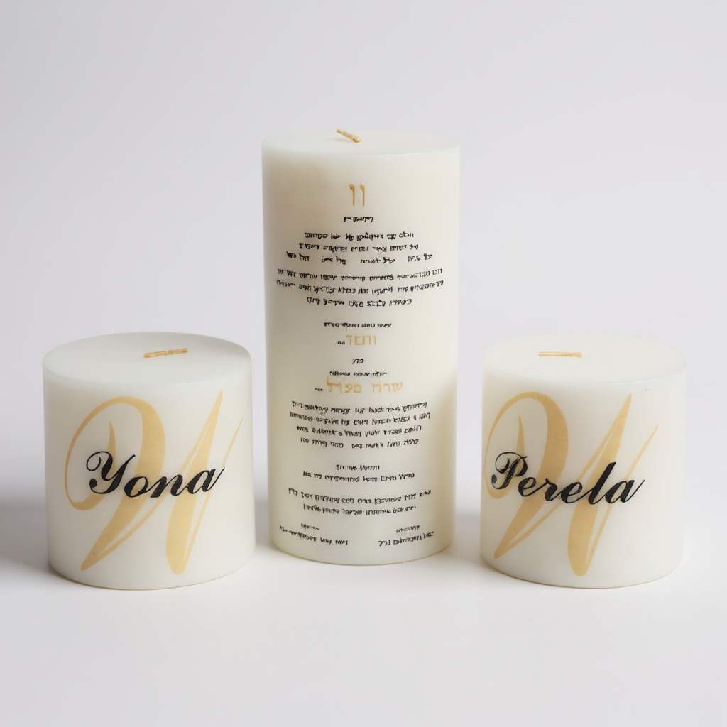 Personalized Candles